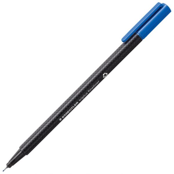 FLOMASTER FINELINER 0,3 MM TRIPLUS STAEDTLER 334-37 TAMNOPLAVI