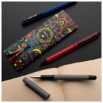 ROLER METALNI GUMIRANI PLUS TOUCH PEN CELEBRATION PIERRE CARDIN B0300603IP3 CRVENI - Image 3