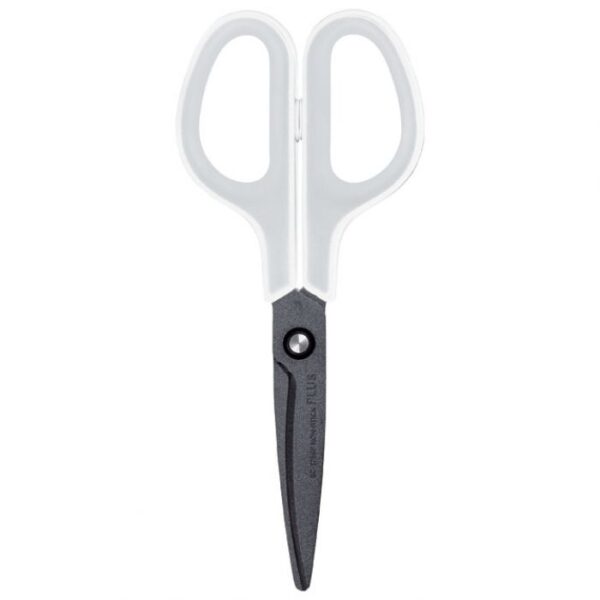 ŠKARE UREDSKE 17,5 CM PREMAZANE FLUOROM FITCUT CURVE SC-175SF PLUS.35056 BIJELO/SIVE BLISTER