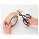 ŠKARE UREDSKE 17,5 CM-TITANIJ FITCUT CURVE PREMIUM SC175STN PLUS.35057 TAMNOPLAVE BLISTER - Image 3