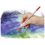 BOJA DRVENA-VODENA KARAT AQUARELL STAEDTLER 125-2 CRVENA * DO ISTEKA ZALIHA - Image 2