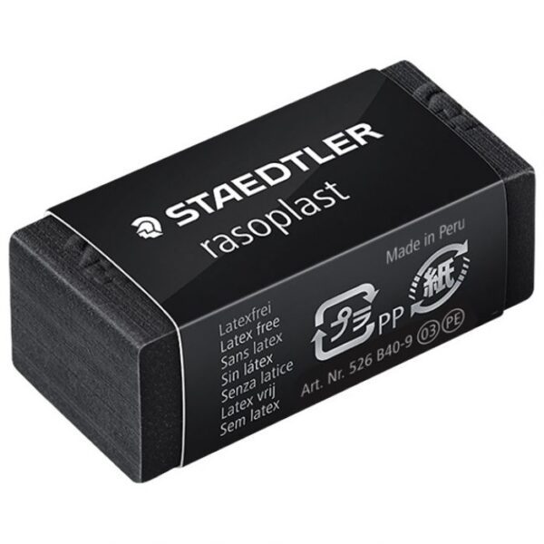 GUMICA RASOPLAST STAEDTLER 526 B40-9 CRNA-KOMAD