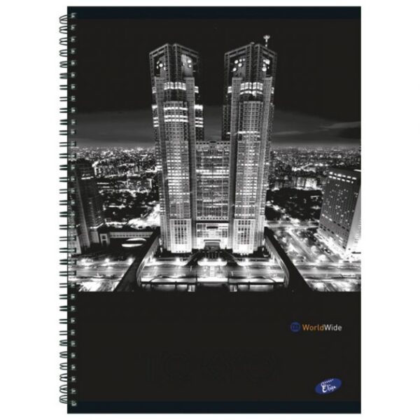 BLOK KOLEGIJ A4 CRTE  70L CITIES BY NIGHT ELISA