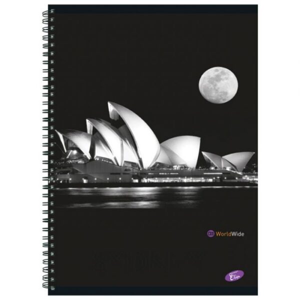 BLOK KOLEGIJ A4 KARO  70L CITIES BY NIGHT ELISA