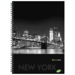 BLOK KOLEGIJ A4 KARO  70L CITIES BY NIGHT ELISA - Image 3