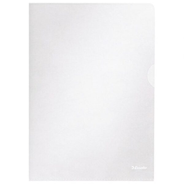 FASCIKL &QUOT;L&QUOT; 120MY PP A4 MAT COPY SAFE PK100 ESSELTE 54832 PROZIRAN