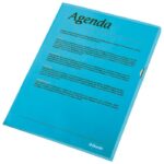 FASCIKL &QUOT;L&QUOT; 120MY PP A4 MAT COPY SAFE PK100 ESSELTE 54837 PLAVI