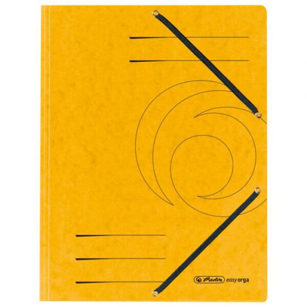 FASCIKL KLAPA S GUMICOM KARTON A4 HERLITZ 10843886 (300002796) ŽUTI