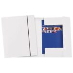 FASCIKL KLAPA S GUMICOM KARTON A4 WOW LEITZ 39830001 BISERNO BIJELI