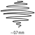 FLOMASTER ZA TEHNIČKO CRTANJE 0,7 MM PIGMENT LINER STAEDTLER 308 07-9 CRNI - Image 5