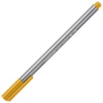 FLOMASTER FINELINER 0,3 MM TRIPLUS STAEDTLER 334-16 OKER ZLATNI * DO ISTEKA ZALIHA - Image 2
