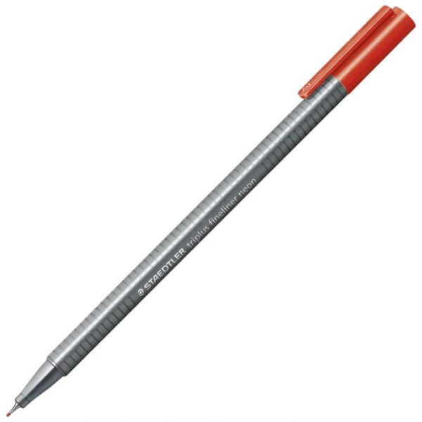 FLOMASTER FINELINER 0,3 MM TRIPLUS STAEDTLER 334-201 NEON CRVENI * DO ISTEKA ZALIHA