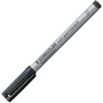 MARKER NEPERMANENTNI 0,6 MM RECIKLIRANI LUMOCOLOR STAEDTLER 316-9 CRNI
