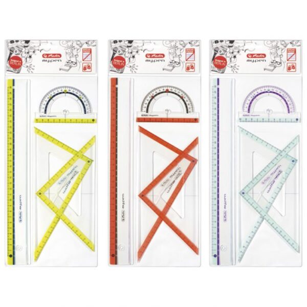 GEOMETRIJSKI SET 1/4 MY.PEN HERLITZ 11368222 (300003412) BLISTER