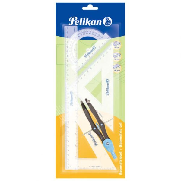 GEOMETRIJSKI SET 1/5 PELIKAN 700252 (300001184) BLISTER