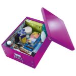 KUTIJA ARHIVSKA A3 PLUS  LARGE CLICK&AMP;STORE LEITZ 60450062 LJUBIČASTA - Image 2