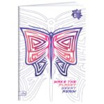 MAPA S GUMBOM HRBAT- 80 MM A4 DELSO LINE ESSELTE C8809/390388090 ŽUTA - Image 2