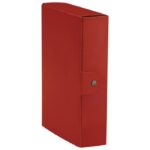 MAPA S GUMBOM HRBAT- 80 MM A4 DELSO LINE ESSELTE C8816/390388160 CRVENA