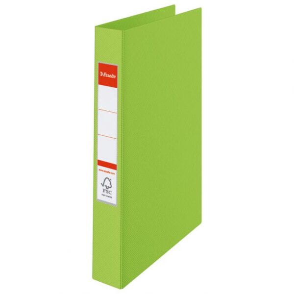 MAPA ULOŽNA 2RINGA-FI25 MM/HRBAT-35 MM A4 VIVIDA ESSELTE 14453 ZELENA