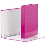 MAPA ULOŽNA 4RINGA-FI30 MM/HRBAT-40 MM A4 WOW LEITZ 42440123 METALIK ROZA * DO ISTEKA ZALIHA