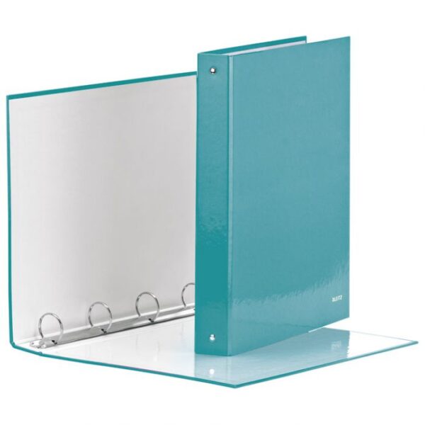 MAPA ULOŽNA 4RINGA-FI30 MM/HRBAT-40 MM A4 WOW LEITZ 42440151 METALIK TIRKIZNA * DO ISTEKA ZALIHA