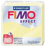 MASA ZA MODELIRANJE   57G FIMO EFFECT STAEDTLER 8020-105 PASTELNA BOJA VANILIJE * DO ISTEKA ZALIHA