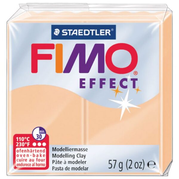 MASA ZA MODELIRANJE   57G FIMO EFFECT STAEDTLER 8020-405 PASTELNA BOJA BRESKVE