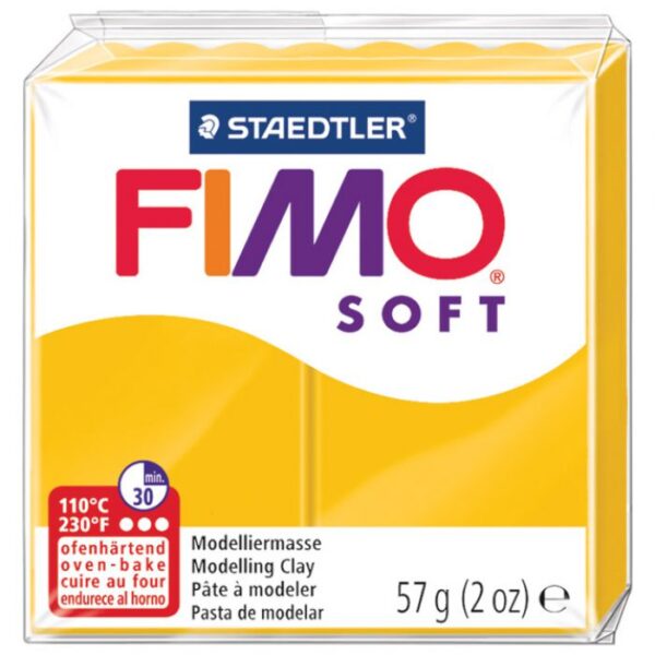 MASA ZA MODELIRANJE   57G FIMO SOFT STAEDTLER 8020-16 BOJA SUNCOKRETA