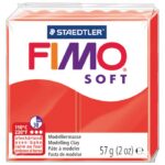 MASA ZA MODELIRANJE   57G FIMO SOFT STAEDTLER 8020-24 INDIAN CRVENA