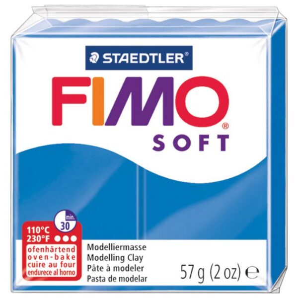 MASA ZA MODELIRANJE   57G FIMO SOFT STAEDTLER 8020-37 PACIFIC PLAVA