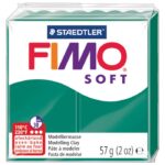 MASA ZA MODELIRANJE   57G FIMO SOFT STAEDTLER 8020-56 EMERALD ZELENA