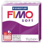 MASA ZA MODELIRANJE   57G FIMO SOFT STAEDTLER 8020-61 LJUBIČASTA