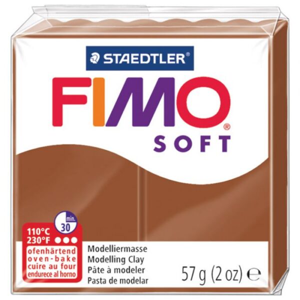 MASA ZA MODELIRANJE   57G FIMO SOFT STAEDTLER 8020-7 KARAMEL