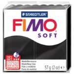 MASA ZA MODELIRANJE   57G FIMO SOFT STAEDTLER 8020-9 CRNA