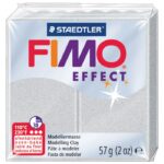 MASA ZA MODELIRANJE   57G FIMO EFFECT STAEDTLER 8020-817 SREBRNA * DO ISTEKA ZALIHA