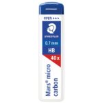 MINE 0,7 MM HB 1TUBA/40MINA MARS MICRO CARBON STAEDTLER 255 07-HB