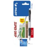 OLOVKA TEHNIČKA 0,5 MM SUPER GRIP PLUS GUMICA PLUS MINA PILOT SORTIRANO BLISTER * DO ISTEKA ZALIHA