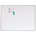 PLOČA MAGNETNA  58,5X43 CM ALUMINIJSKI OKVIR NOBO 1903777 BIJELA - Image 3