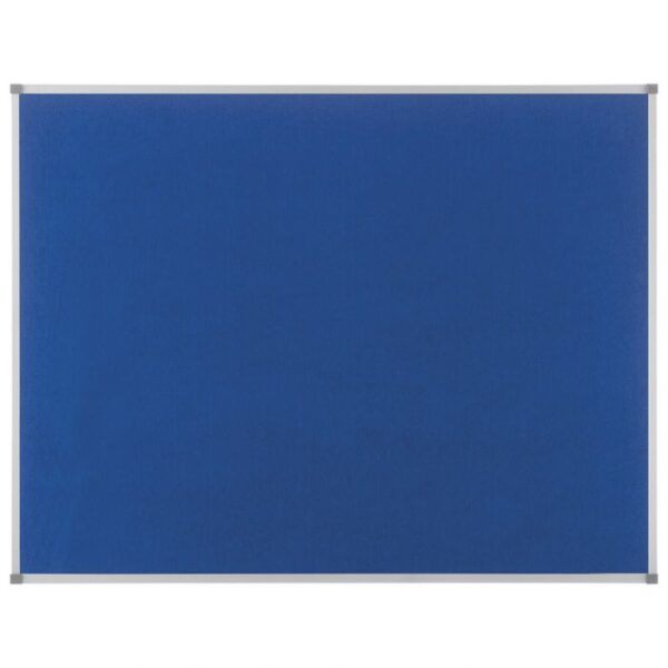 PLOČA PLUTO/TKANINA  90X60 CM JEDNOSTRANA ALUMINIJSKI OKVIR NOBO 1900915 PLAVA