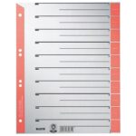 PREGRADA KARTONSKA A4 LEITZ 16520325 CRVENA