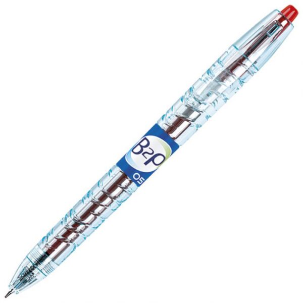 ROLER GEL 0,5 MM BOTTLE TO PEN BEGREEN PILOT BL-B2P-5-BG-FF-R CRVENI