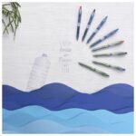 ROLER GEL 0,5 MM BOTTLE TO PEN BEGREEN PILOT BL-B2P-5-BG-FF-R CRVENI - Image 2