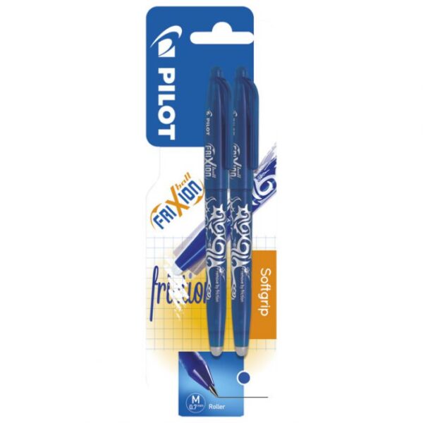 ROLER GEL 0,7 MM FRIXION PIŠI-BRIŠI PK2 PILOT PLAVO/PLAVI BLISTER