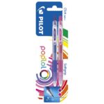 ROLER GEL 0,7 MM POP`LOL PK2 PILOT LJUBIČASTO/ROZI BLISTER * DO ISTEKA ZALIHA