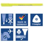 SIGNIR 1-4 MM NEON TRIPLUS STAEDTLER 362-4 NARANČASTI - Image 4