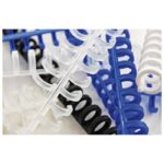 SPIRALA PLASTIČNA KLIK FI-12 MM PK50 GBC 388064E CRNA * DO ISTEKA ZALIHA - Image 3