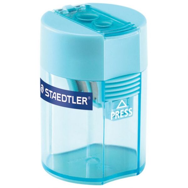 ŠILJILO METALNO S PVC KUTIJOM 2RUPE STAEDTLER 512 006-37 TIRKIZ * DO ISTEKA ZALIHA