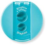 ŠILJILO METALNO S PVC KUTIJOM 2RUPE STAEDTLER 512 006-37 TIRKIZ * DO ISTEKA ZALIHA - Image 3