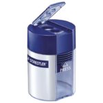 ŠILJILO METALNO S PVC KUTIJOM 2RUPE STAEDTLER 512 001 PLAVO/SREBRNO