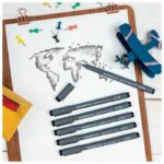 FLOMASTER ZA TEHNIČKO CRTANJE PK4 PIGMENT LINER STAEDTLER 308 WP4 * DO ISTEKA ZALIHA - Image 4